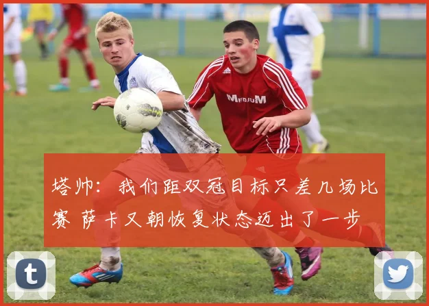 塔帅：我们距双冠目标只差几场比赛 萨卡又朝恢复状态迈出了一步